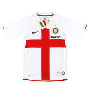 2007-08 Inter Mailand Nike Auswärtstrikot zum hundertjährigen Jubiläum *m. Etikett* Jugend M