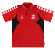 2007-08 Liverpool adidas CL Polo Shirt L