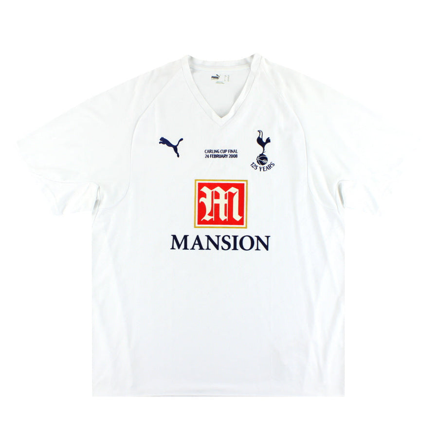 2007-08 Tottenham Puma '125 Jahre' 'Pokalfinale' Heimtrikot XL