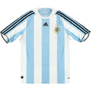 2007-09 Argentinien adidas Heimtrikot M