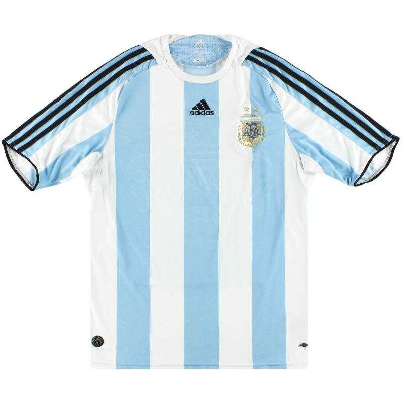 2007-09 Argentinien adidas Heimtrikot M