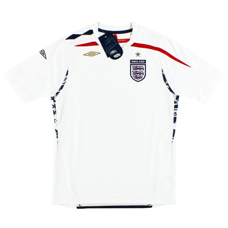 2007-09 England Umbro Heimtrikot *BNIB* J