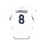 2007-09 England Umbro Heimtrikot Lampard #8 S