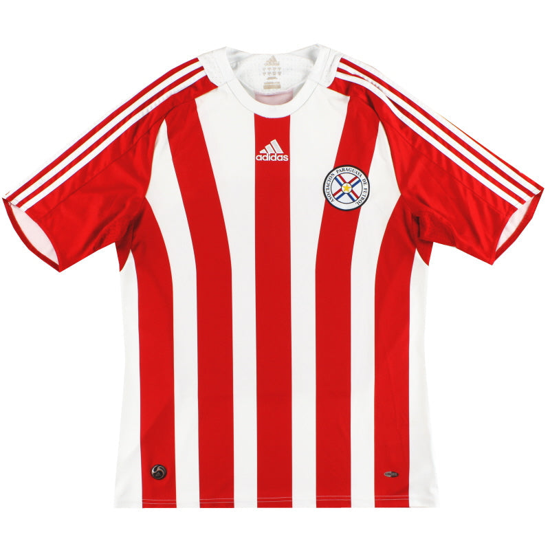 2007-09 Paraguay adidas Heimtrikot L