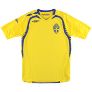 2007-09 Schweden Umbro Heimtrikot XXL