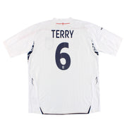 2007-09 England Umbro Home Shirt Terry #6 XL