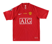 2007-09 Manchester United Nike 'CL Final' Home Shirt *Mint* S