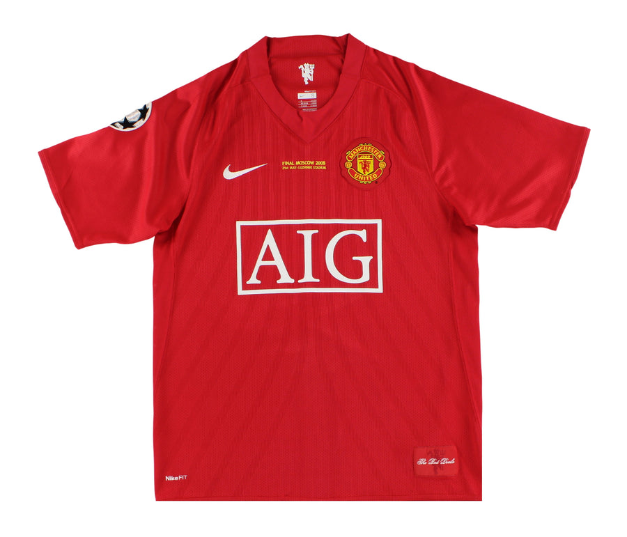 2007-09 Manchester United Nike 'CL Final' Home Shirt *Mint* S