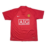 2007/08 Manchester United Scholes #18 Heimtrikot (M) Nike