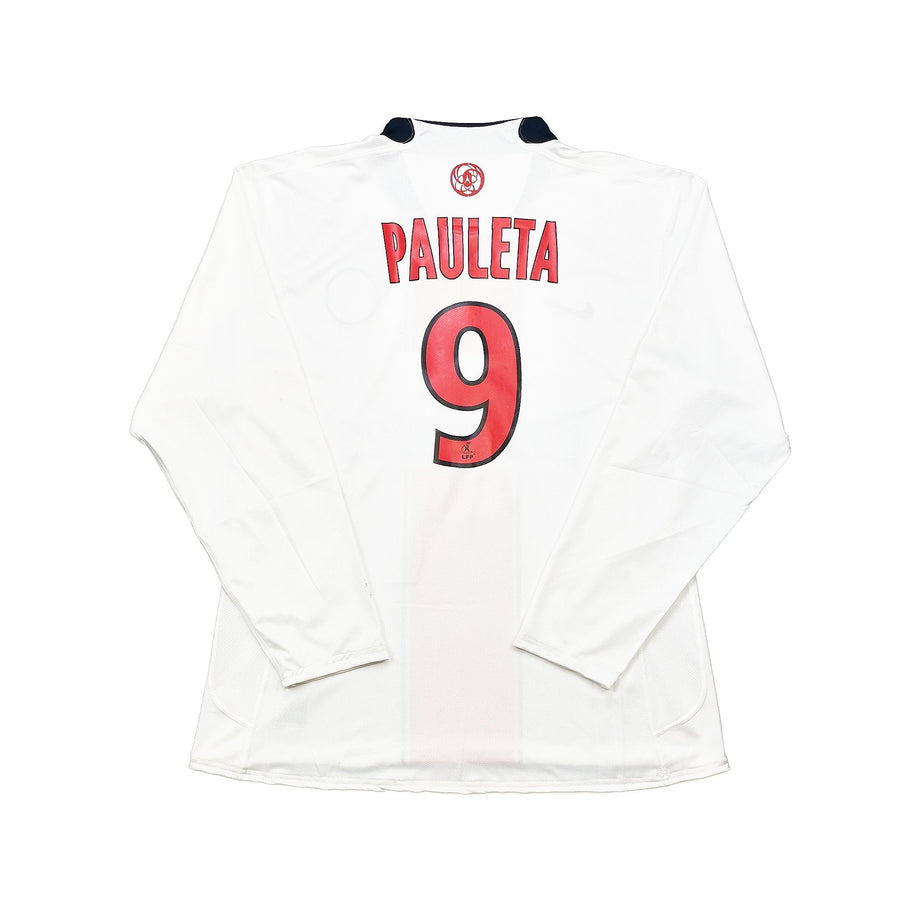 2007/08 PSG Pauleta #9 *Player Issue* Langarm-Auswärtstrikot (XL) Nike