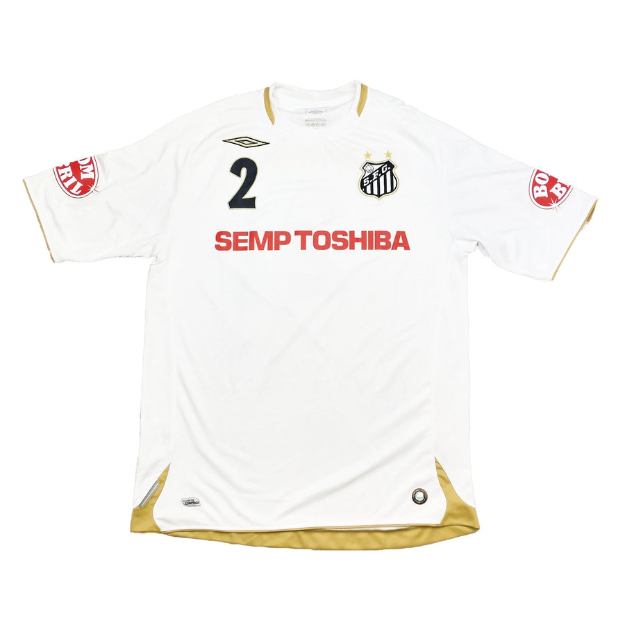 2007/08 Santos #2 Heimtrikot (XL) Umbro