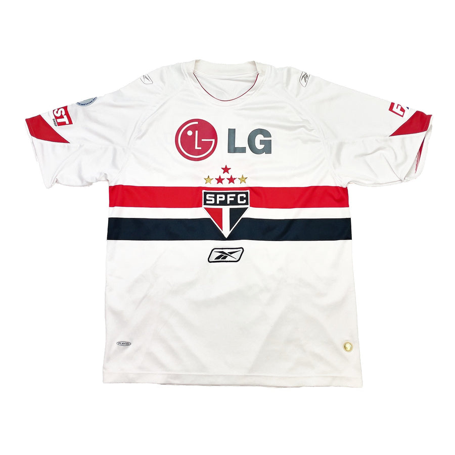 2007/08 Santos Leandro #9 Heimtrikot (L) Reebok
