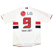 2007/08 São Paulo #9 Heimtrikot (L) Reebok