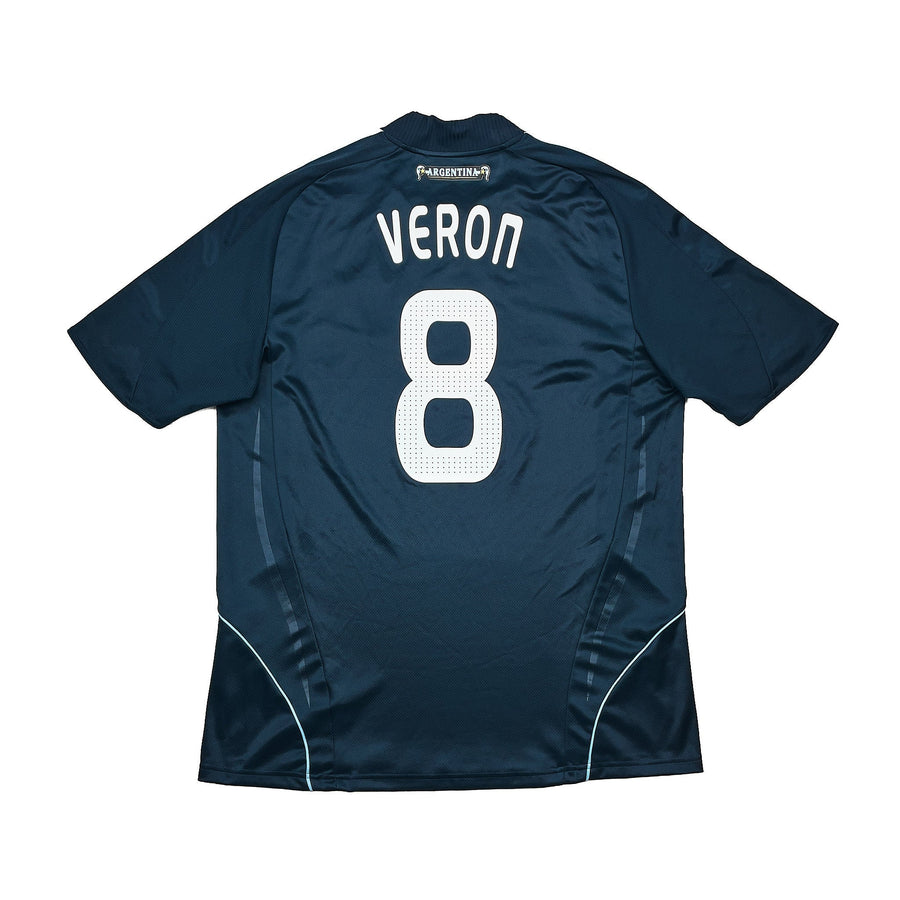 2007/09 Argentinien Veron #8 Auswärtstrikot (XL) Adidas