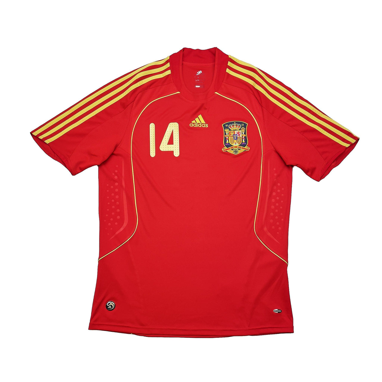 2007/09 Spain Alonso #14 Home Shirt (L) Adidas