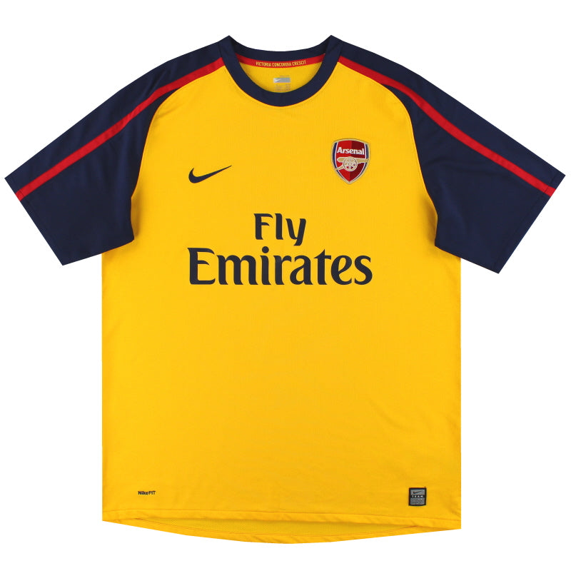 2008-09 Arsenal Nike Auswärtstrikot XL