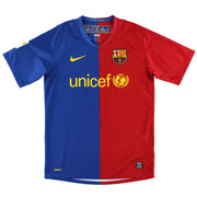 2008-09 Barcelona Nike Home Shirt XL.Boys