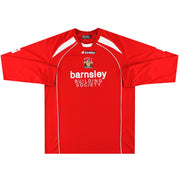 2008-09 Barnsley Lotto Heimtrikot langärmlig XL