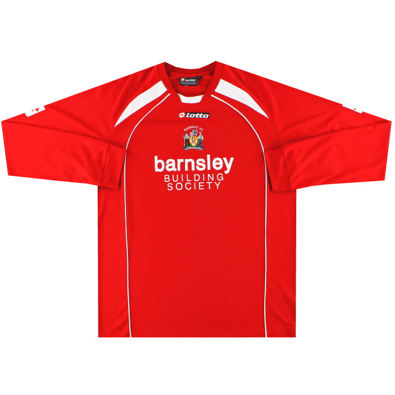 2008-09 Barnsley Lotto Heimtrikot langärmlig XL