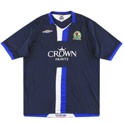 2008-09 Blackburn Umbro Auswärtstrikot M