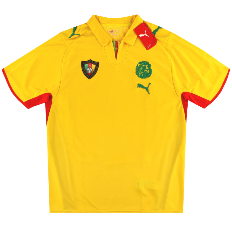 2008-09 Kamerun Puma Auswärtstrikot *Neu mit Etikett* L