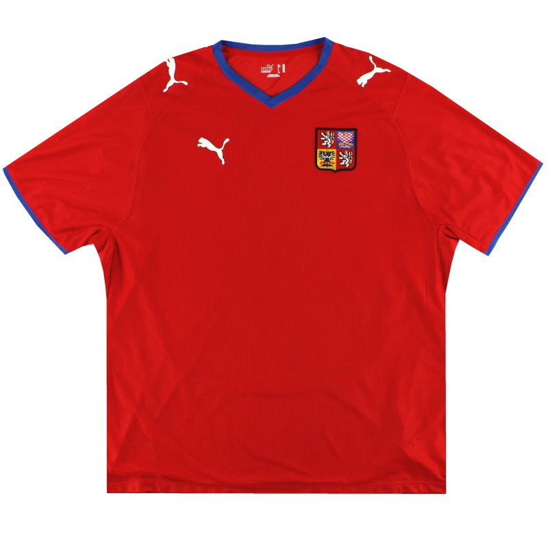 2008-09 Tschechien Puma Heimtrikot #8 XXL