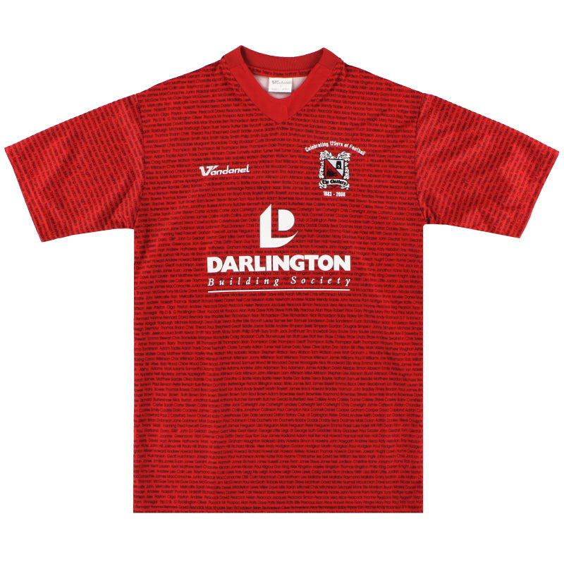 2008-09 Darlington „125 Jahre“ Auswärtstrikot S