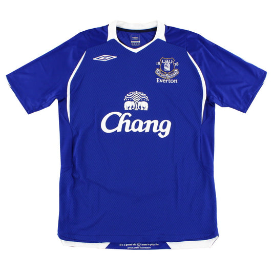 2008-09 Everton Umbro Home Shirt *Mint* XXL