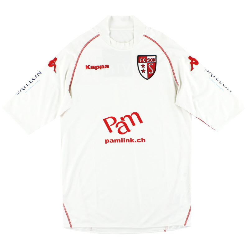 2008-09 FC Sion Kappa Heimtrikot XL