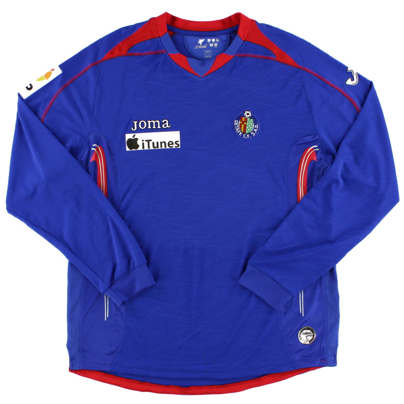 2008-09 Getafe Player Issue Heimtrikot #10 L/S L
