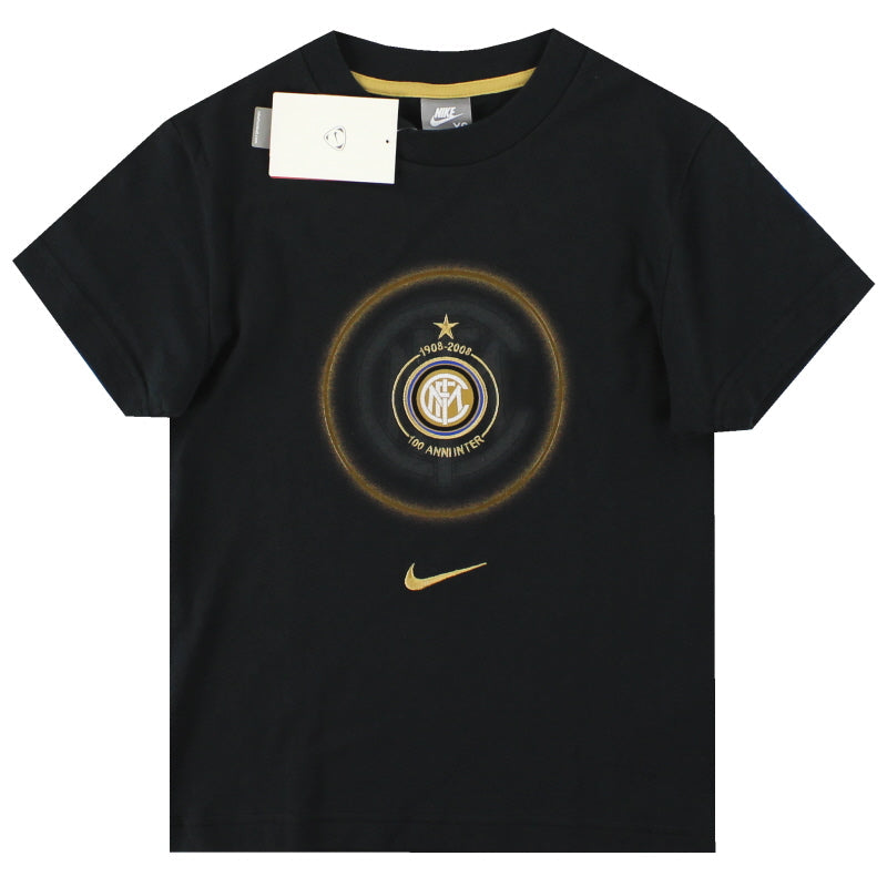 2008-09 Inter Mailand Nike Grafik-T-Shirt *BNIB* XS.Jungen
