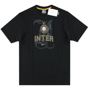 2008-09 Inter Mailand Nike Grafik-T-Shirt *m. Etiketten* S