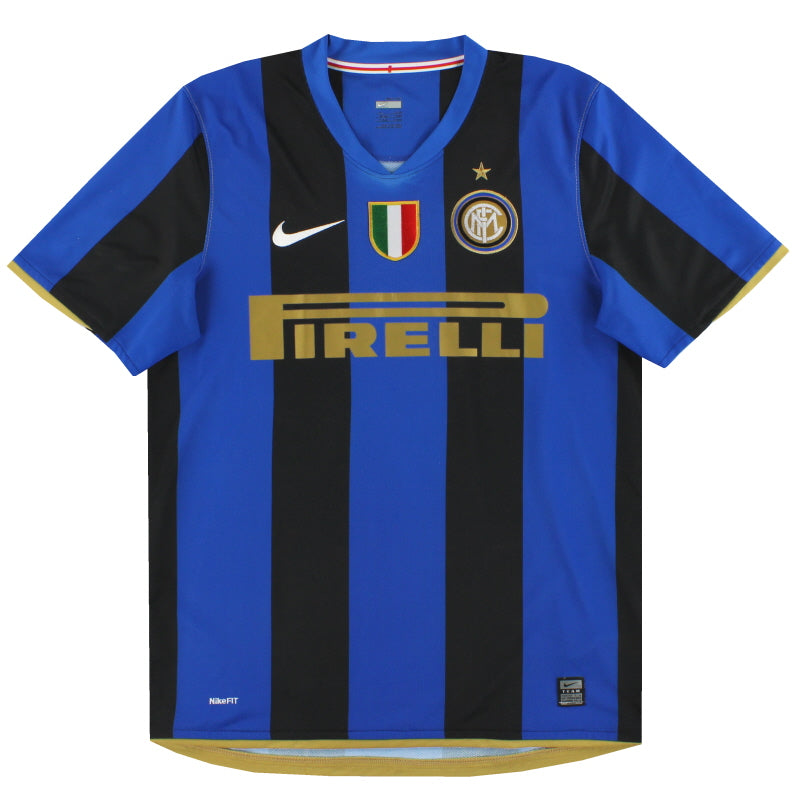 2008-09 Inter Mailand Nike Heimtrikot M