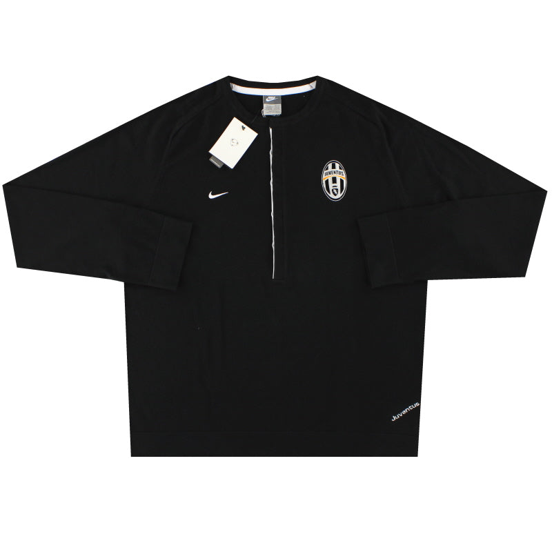 2008-09 Juventus Nike Halbknopf-T-Shirt Langarm *BNIB* XL