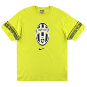 2008-09 Juventus Nike Grafik-T-Shirt L