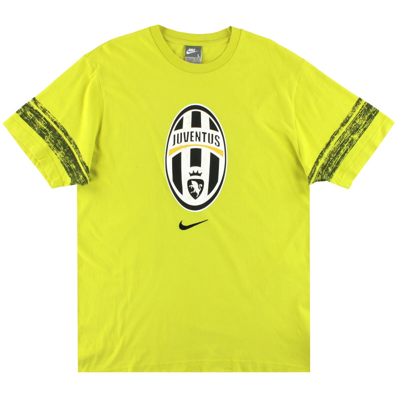 2008-09 Juventus Nike Grafik-T-Shirt L