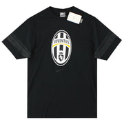 2008-09 Juventus Nike Grafik T-Shirt *mit Etiketten* S