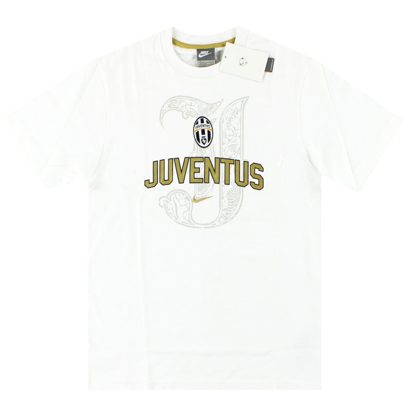 2008-09 Juventus Nike Grafik-T-Shirt *m. Etiketten* M