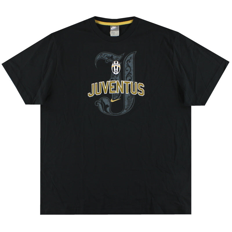 2008-09 Juventus Nike Graphic Tee *Neuwertig* XXL