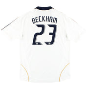 2008-09 LA Galaxy adidas Heimtrikot Beckham #23 XL