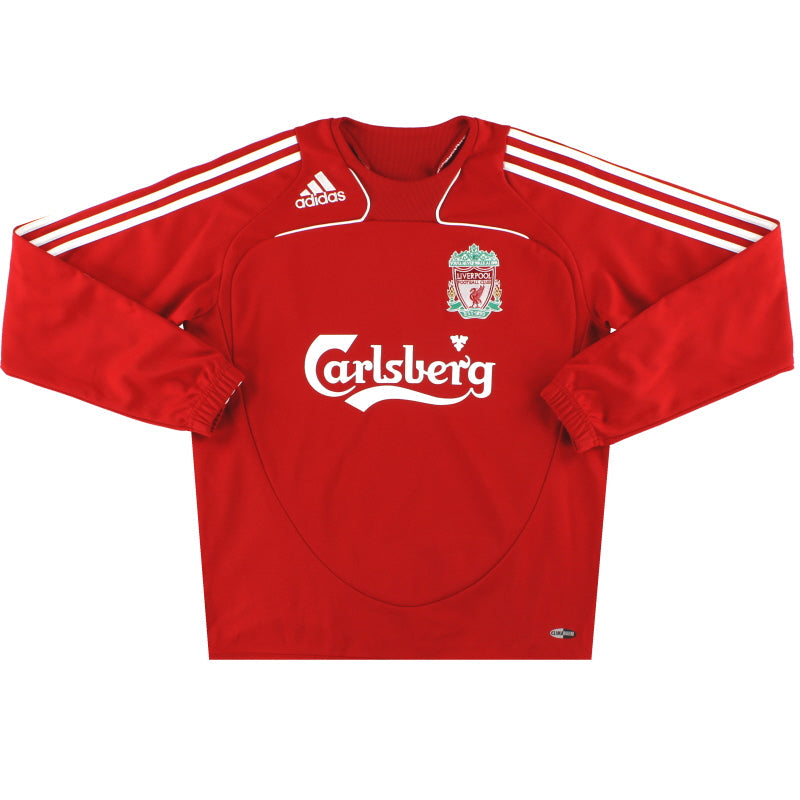 2008-09 Liverpool adidas Sweatshirt S