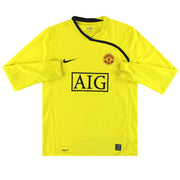 2008-09 Manchester United Nike Torwart-Trikot XL.Jungen