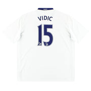 2008-09 Manchester United Nike Away Shirt Vidic #15 S