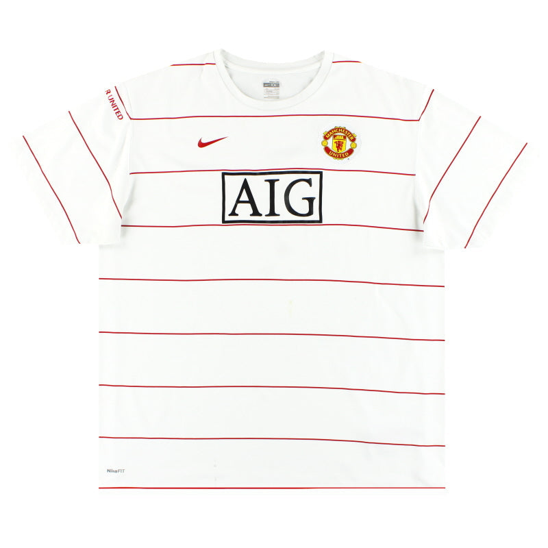 2008-09 Manchester United Nike Trainingsshirt XXL