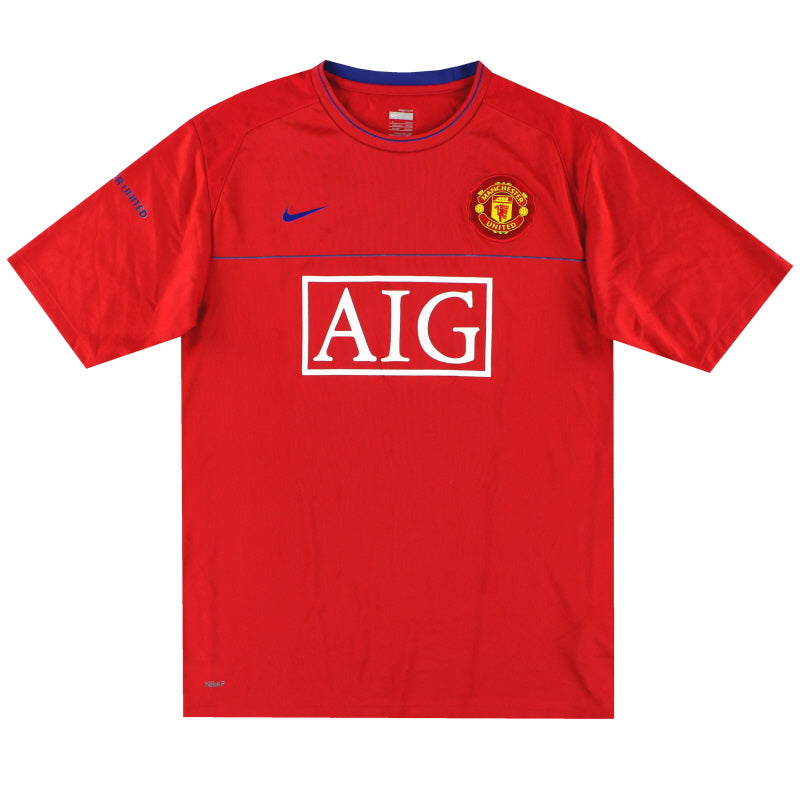 2008-09 Manchester United Nike Trainingsshirt L