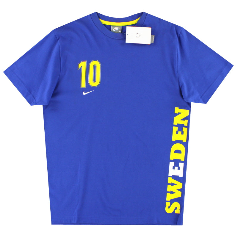 2008-09 Schweden Nike Ibrahimovic T-Shirt *m. Etiketten* M