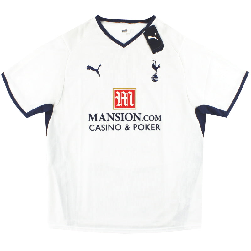 2008-09 Tottenham Puma Heimtrikot *m. Etiketten* XL