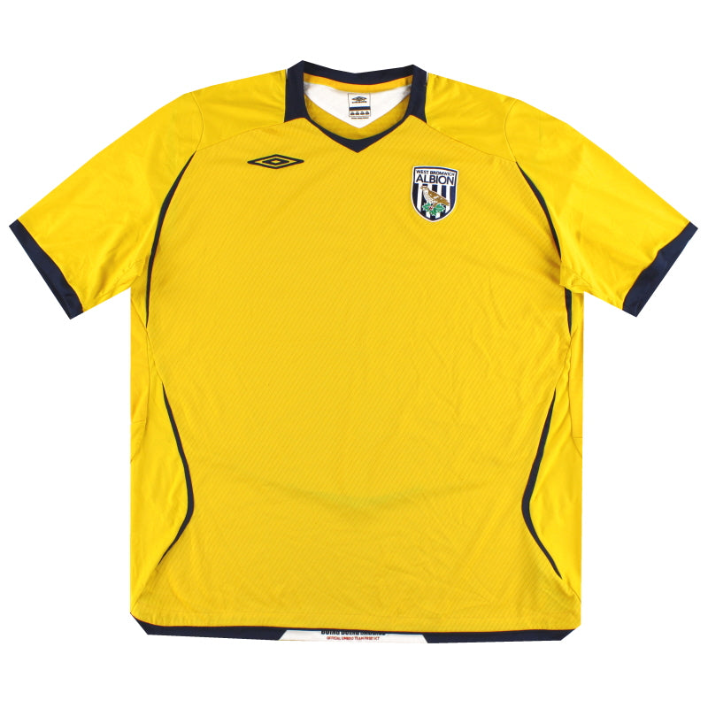 2008-09 West Brom Umbro Auswärtstrikot XXL