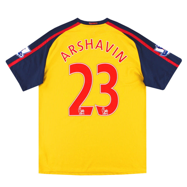 2008-09 Arsenal Nike Away Shirt Arshavin #23 L