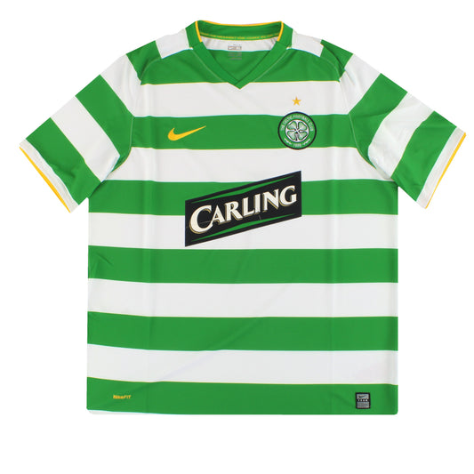 2008-09 Celtic Nike Heimtrikot *m/Etiketten* XL